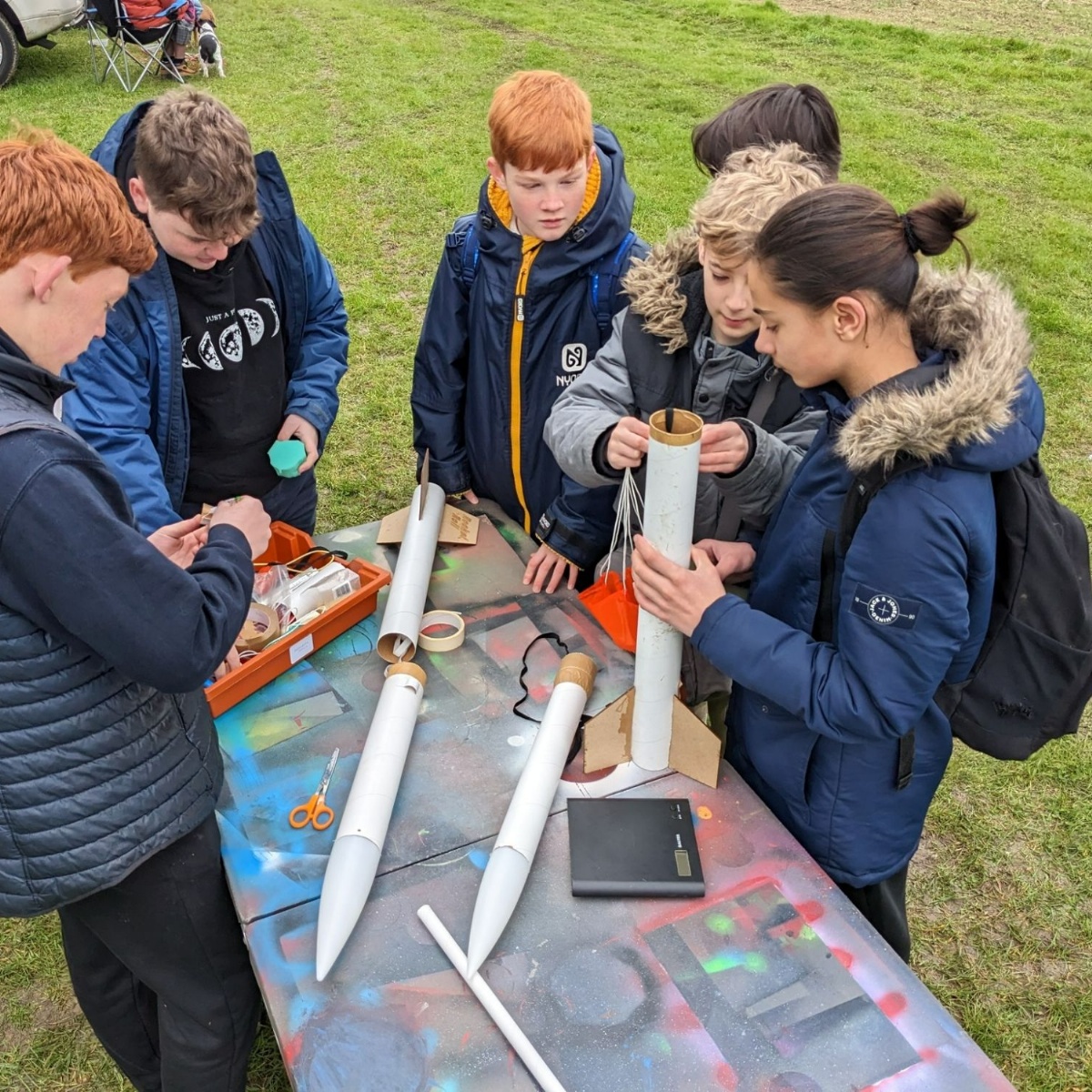 Westcliff High School for Boys - Year 8 & 9 UKROC Rocket Testing
